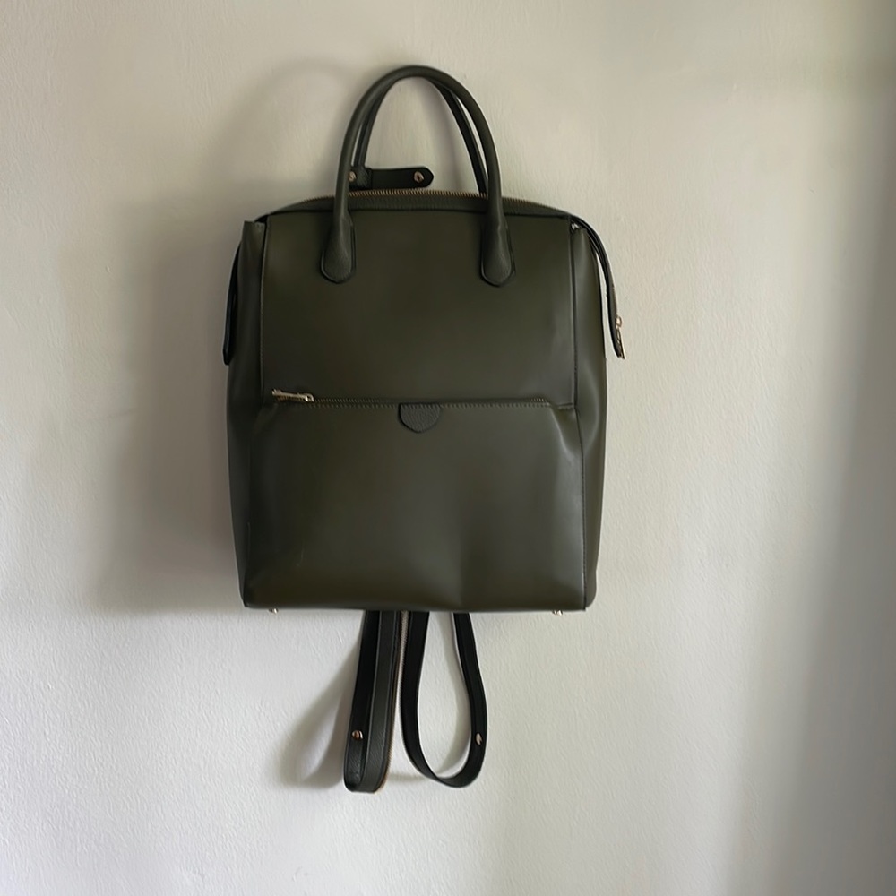 Like new!! A New Day laptop backpack! Army green!